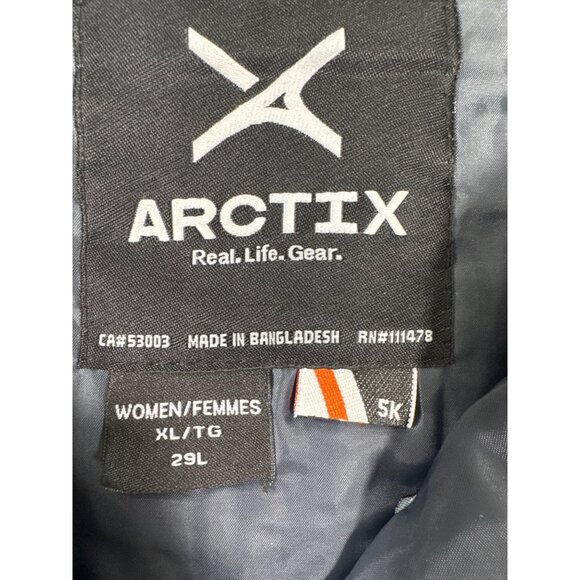 Arctix Essential Black Bib Ski Snow Pants Overall Womens XL 29" Inseam Active - Picture 7 of 14